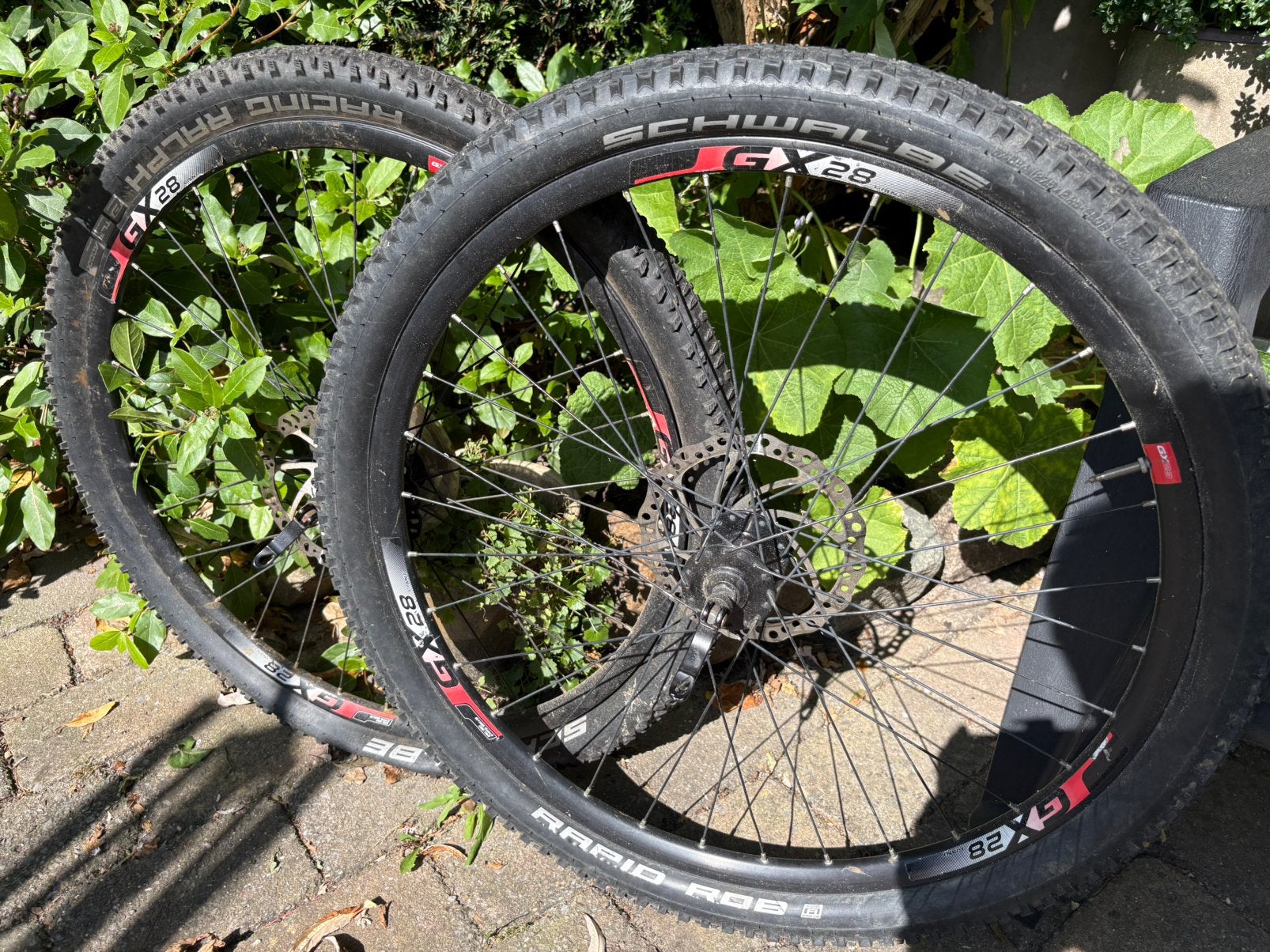 Mountainbike 17,5 inch. banden, Fietsen en Brommers, Fietsonderdelen, Ophalen, Zo goed als nieuw, Mountainbike