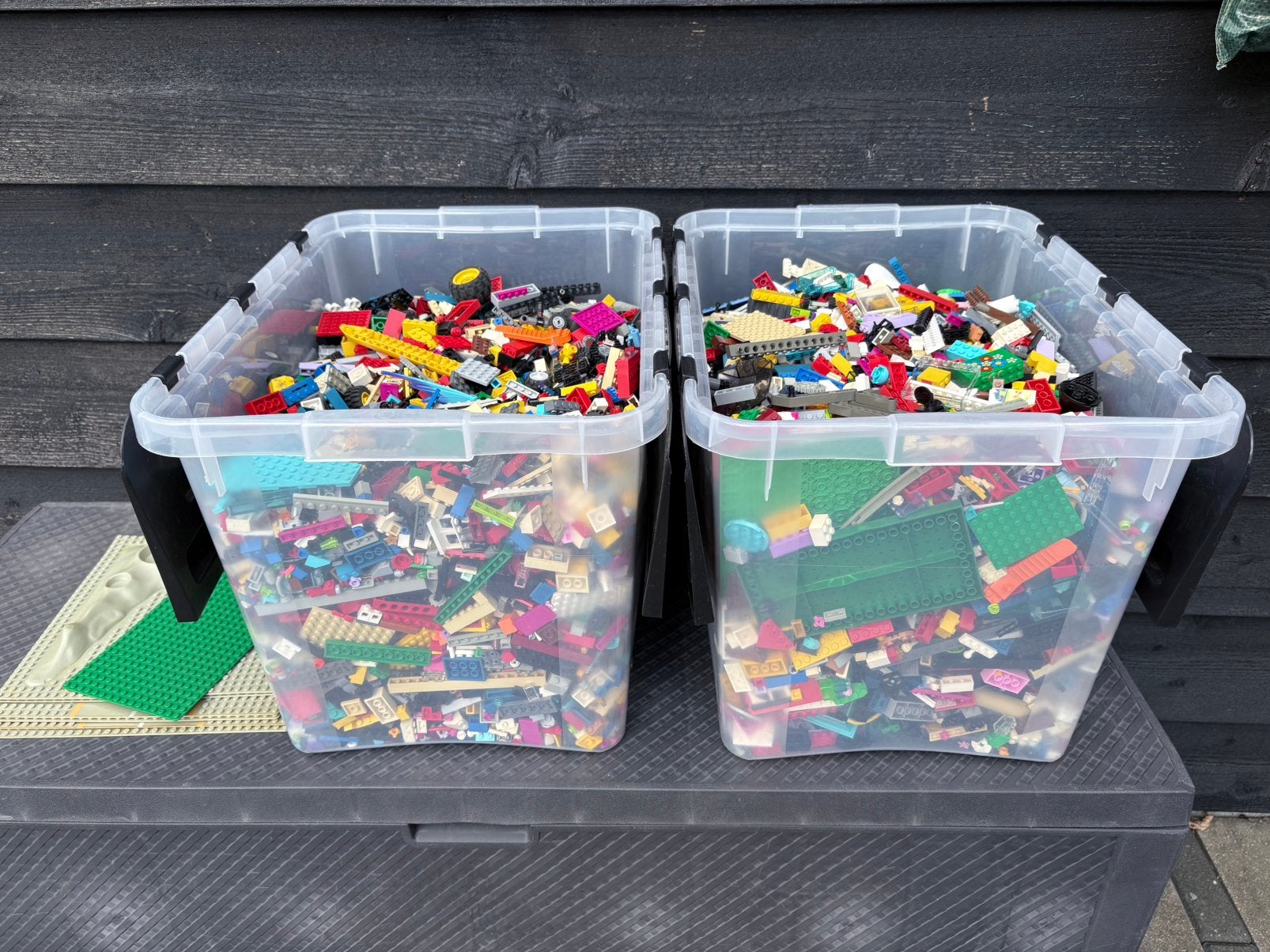 Lego, twee grote bakken vol, 22,5 kilo, Ophalen, Gebruikt, Overige thema's, Lego
