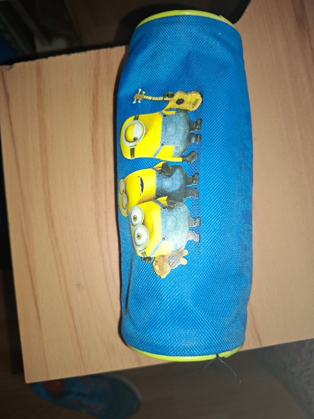 etui van minions, Ophalen