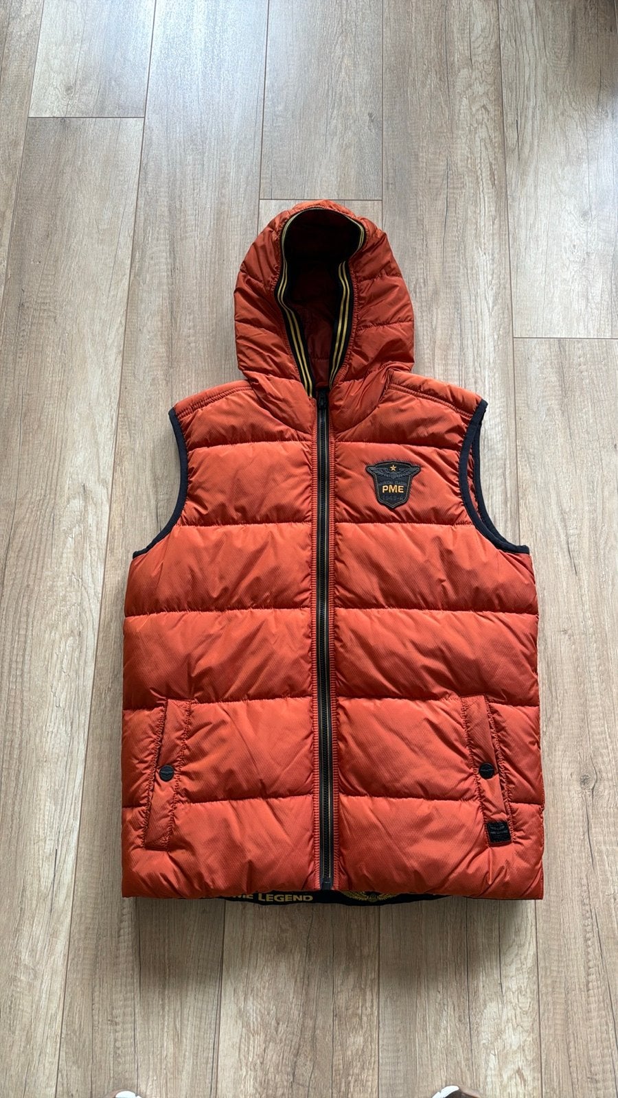 PME Legend Bodywarmer Oranje Maat L, z.g.a.NIEUW!, Ophalen of Verzenden, Zo goed als nieuw, Maat 42/44 (L), Oranje