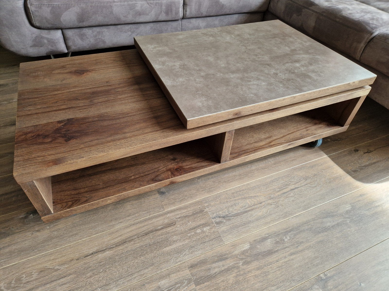 Salontafel, Ophalen, 100 tot 150 cm, 50 tot 100 cm, Zo goed als nieuw