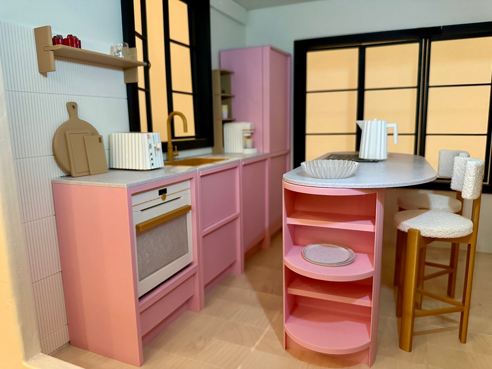 3D-prints miniaturen 1:6–Misprint Sale, Perfect voor Barbie, Ophalen of Verzenden, Gebruikt, Toebehoren