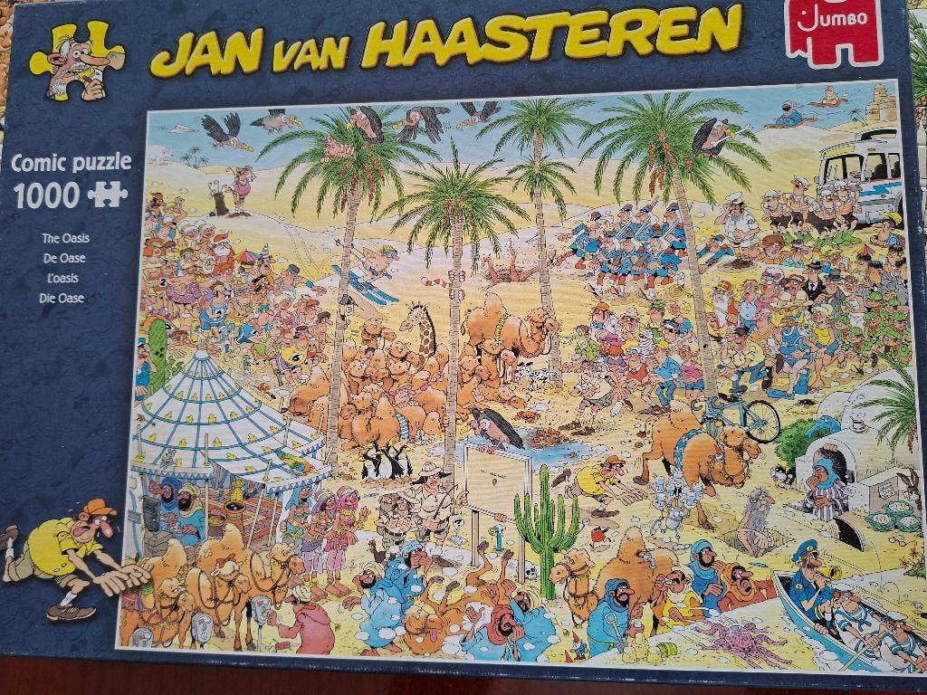 Puzzel Jan van Haasteren 1000 stukjes, Ophalen, 500 t/m 1500 stukjes, Zo goed als nieuw, Legpuzzel