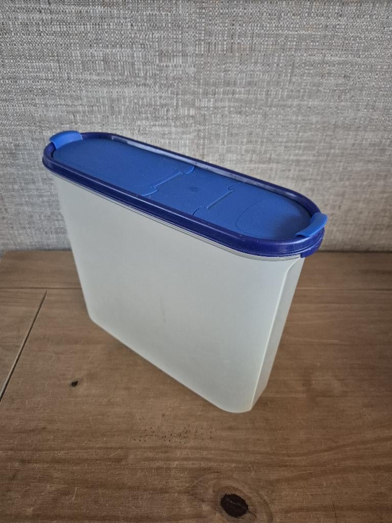 Tupperware Ruimtemaker 4L Blauw deksel NIEUW, Ophalen of Verzenden, Nieuw, Blauw, Overige typen