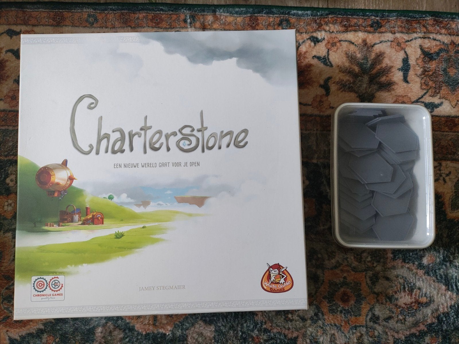 Charterstone Legacy Bordspel - Zo goed als nieuw, Hobby en Vrije tijd, Gezelschapsspellen | Bordspellen, Vijf spelers of meer