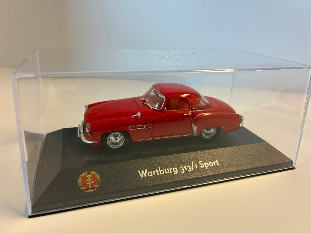 27374: Wartburg 313/1 Sport - Atlas 1:43, Auto, Ophalen of Verzenden, Zo goed als nieuw, Bachsatztstr. 54 D 72131 Ofterdingen, Germany