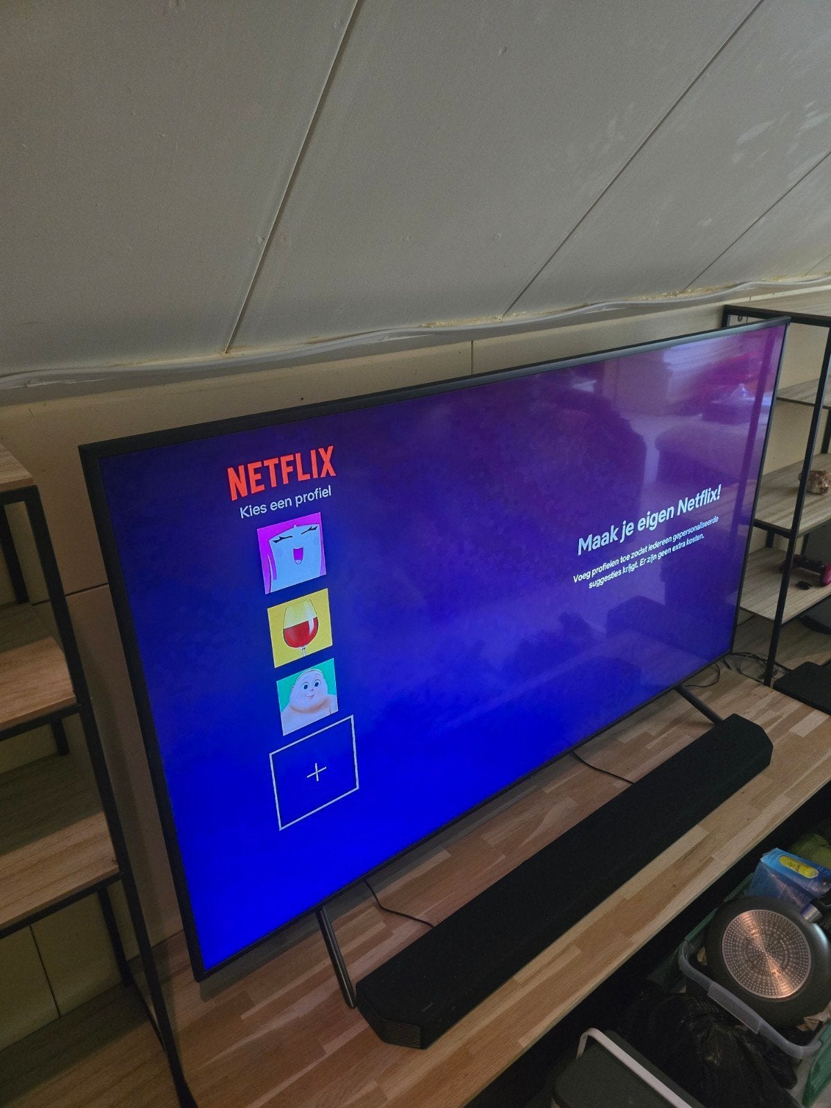 Samsung UE75NU7172  75 inch 4k TV, Ophalen, 50 Hz, LCD, Zo goed als nieuw