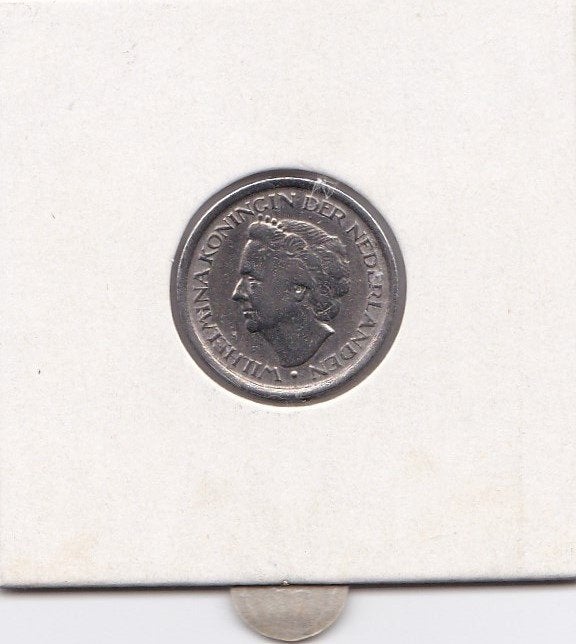 kwartjes 1 euro per stuk wilhelmina 1948 juliana 1954-1955-1, Postzegels en Munten, Munten | Nederland, Ophalen of Verzenden, Koningin Juliana