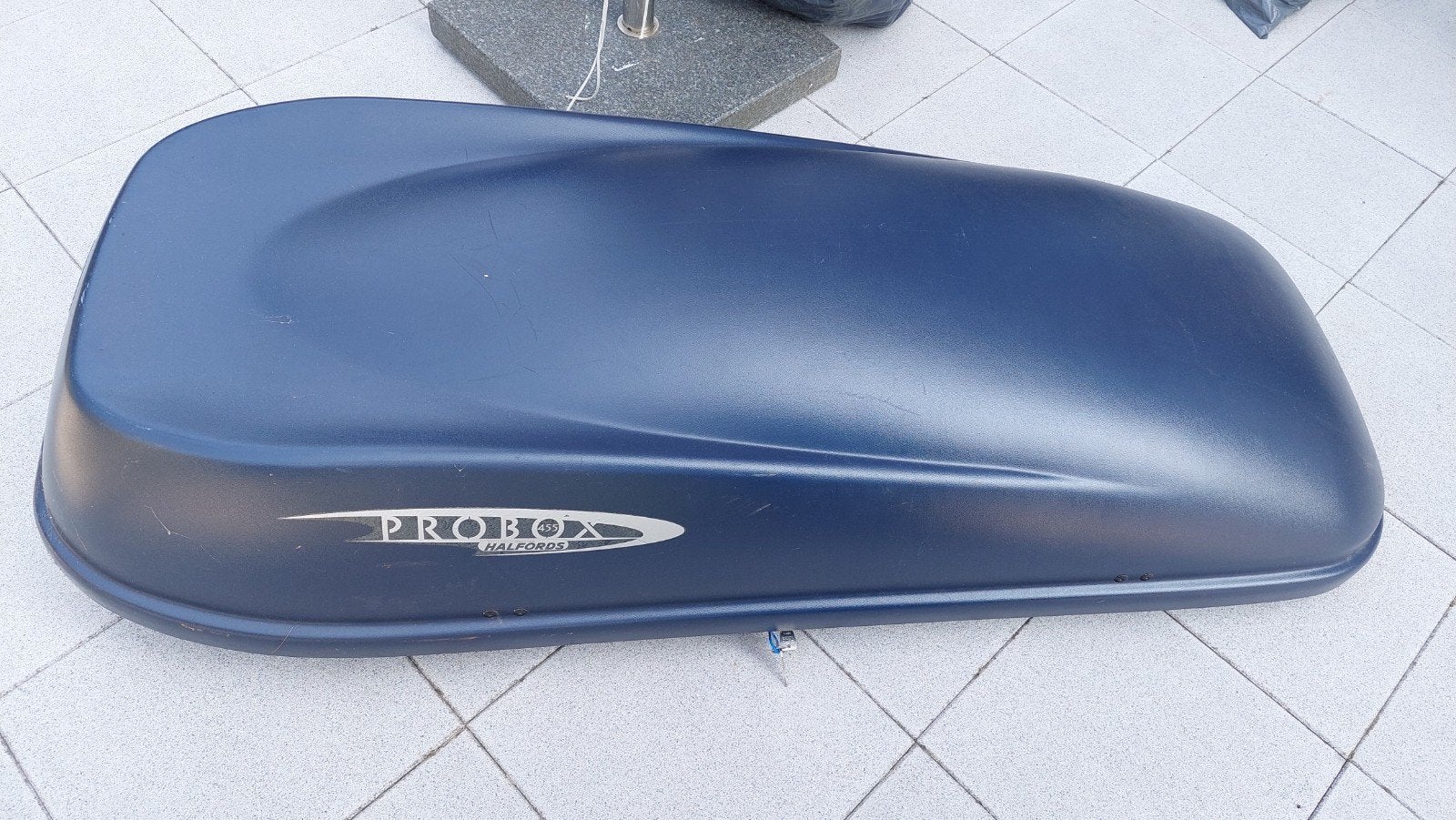 auto dakkoffer probox 455 halfords, Ophalen, Gebruikt