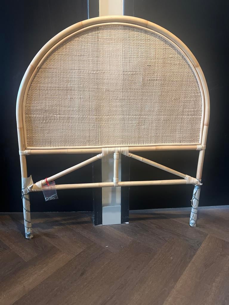 Rotan hoofdbord kave home, Ophalen, Overige materialen, 100 cm, Eenpersoons