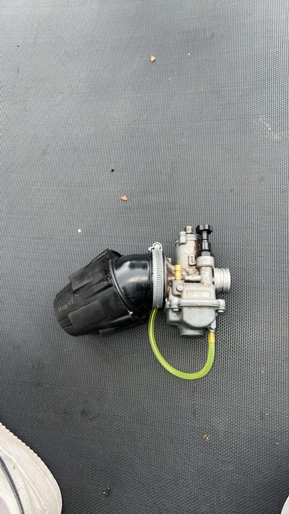 Polini cp 15 carb met powerfilter, Verzenden, Zo goed als nieuw, Carburateur