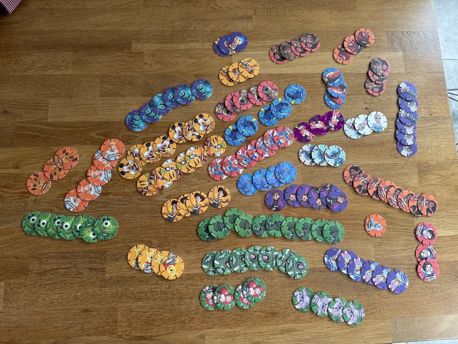 Grote verzameling Flippo's en Diskeys, Ophalen, Looney Tunes, Verzameling