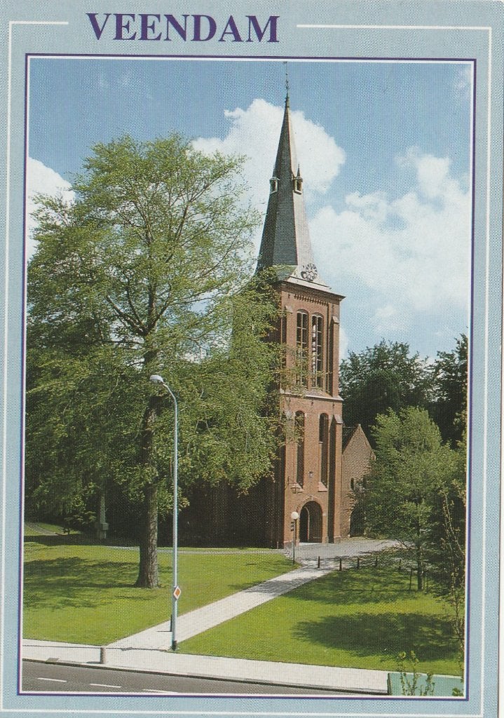 VEENDAM Ned. Herv. Kerk, Verzenden, 1980 tot heden, Ongelopen, Groningen