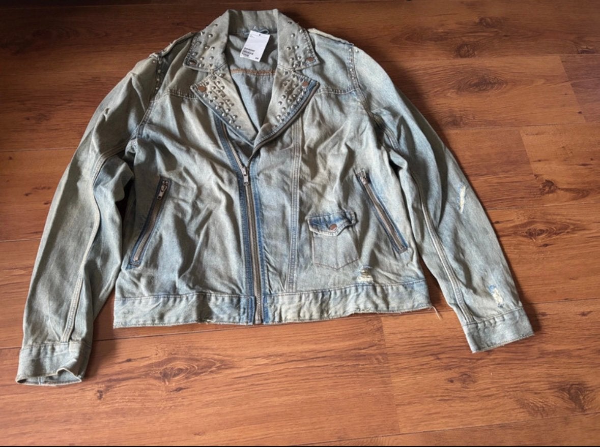 Mooie spijkerjas van de H&M. Nieuw., Ophalen of Verzenden, Nieuw, Maat 52/54 (L), Blauw