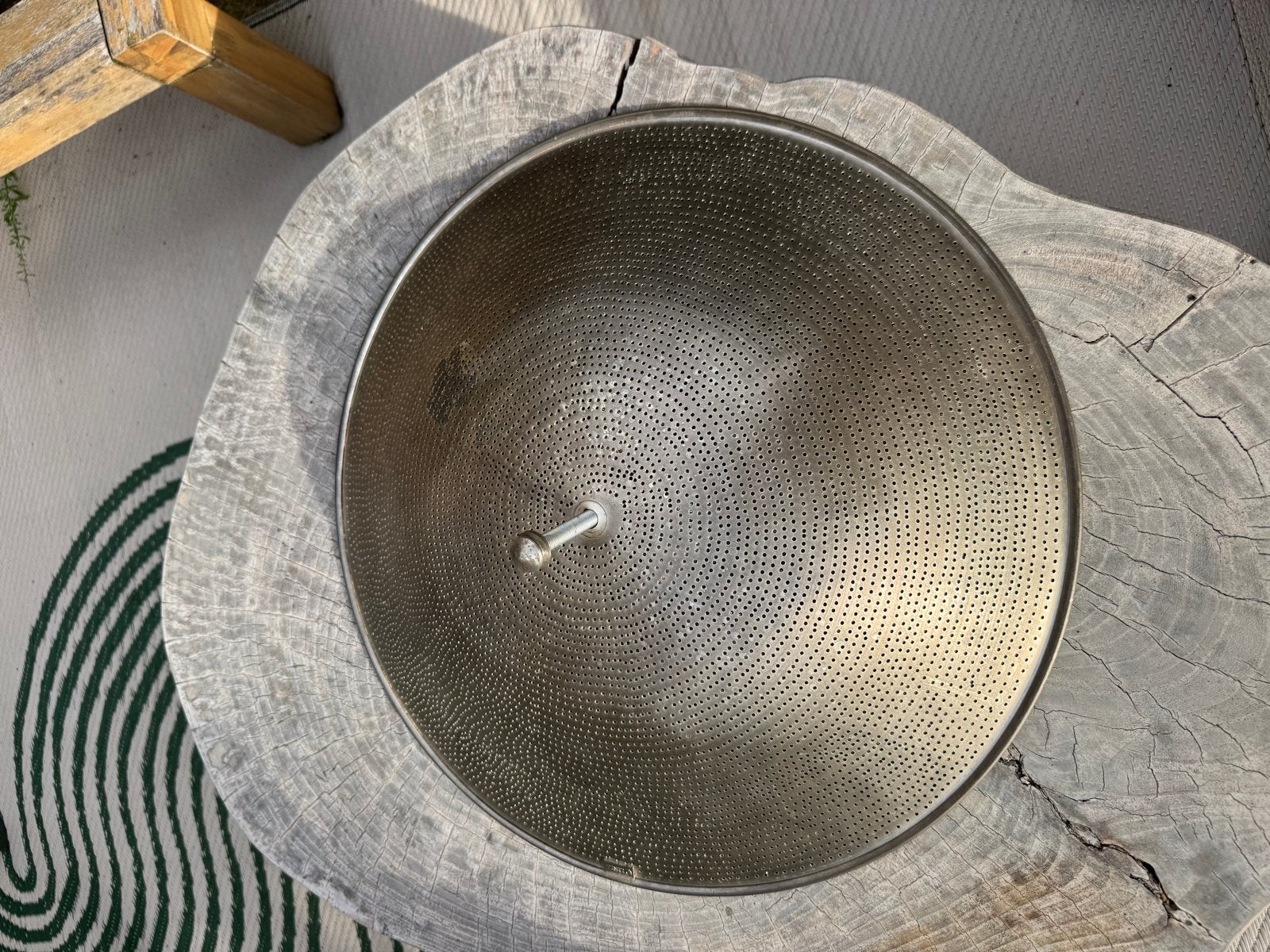 Zenza Plafondlamp 50cm Champagne Zilverkleurig, Zilver, Gebruikt, 50 cm, Ophalen of Verzenden