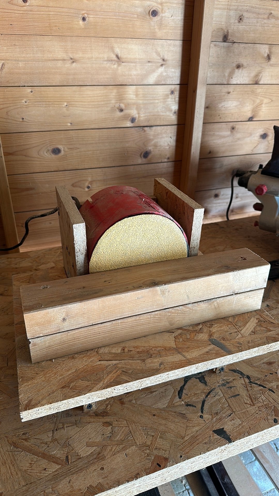 Schuurschijf draaiend, Ophalen, Zo goed als nieuw, 1200 watt of meer, Bandschuurmachine