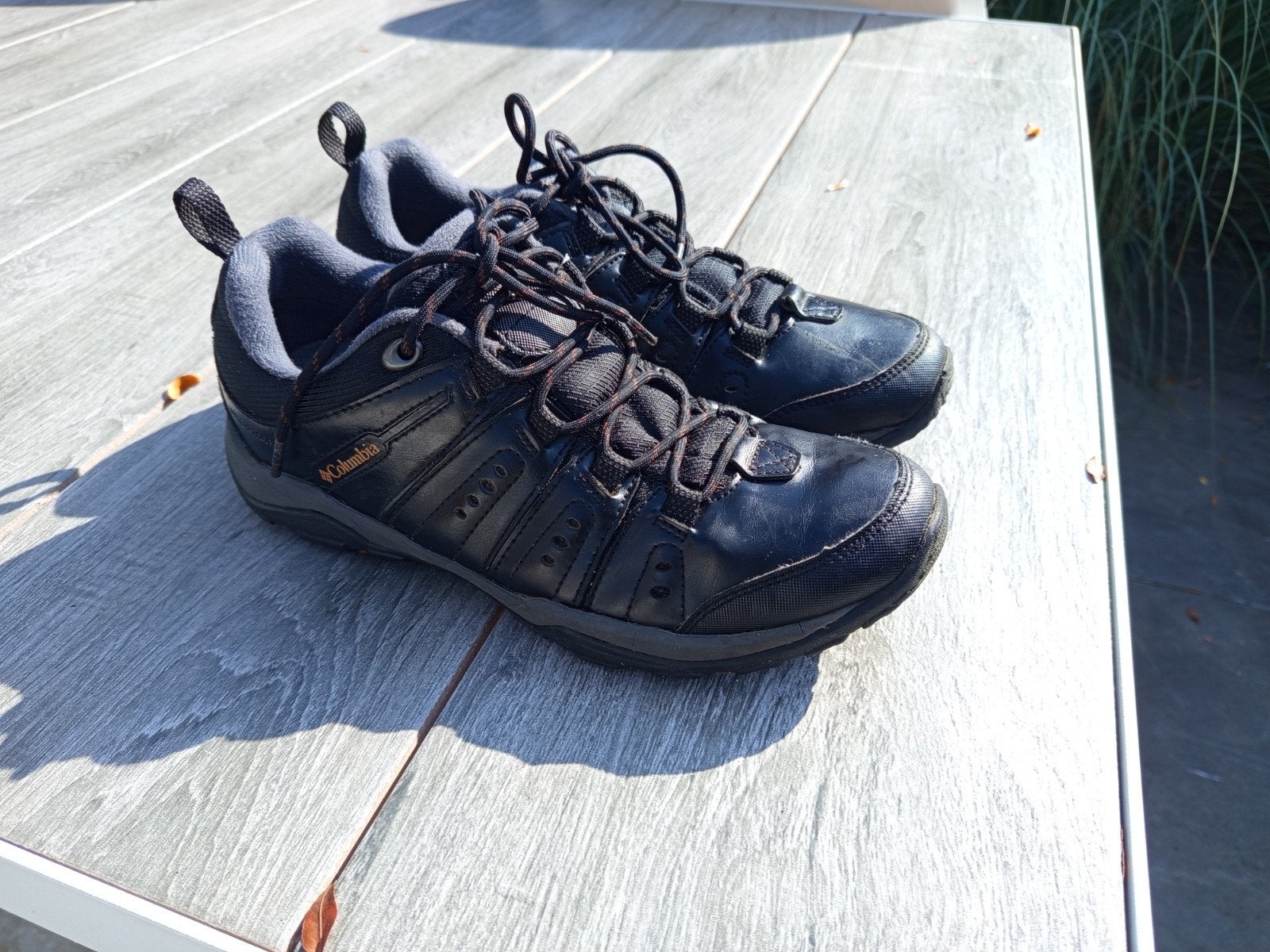 Colombia wandelschoenen waterproof omni-grip maat 40, Columbia, Zwart, Gedragen, Wandelschoenen