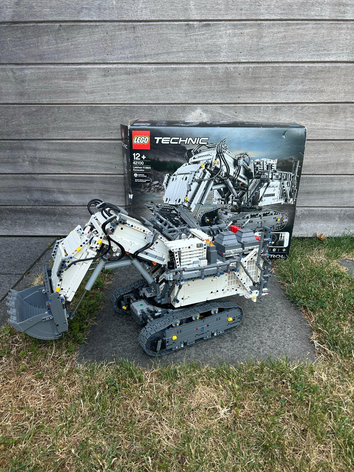LEGO Technic 42100 Liebherr R 9800 Graafmachine, Ophalen, Zo goed als nieuw, Overige merken