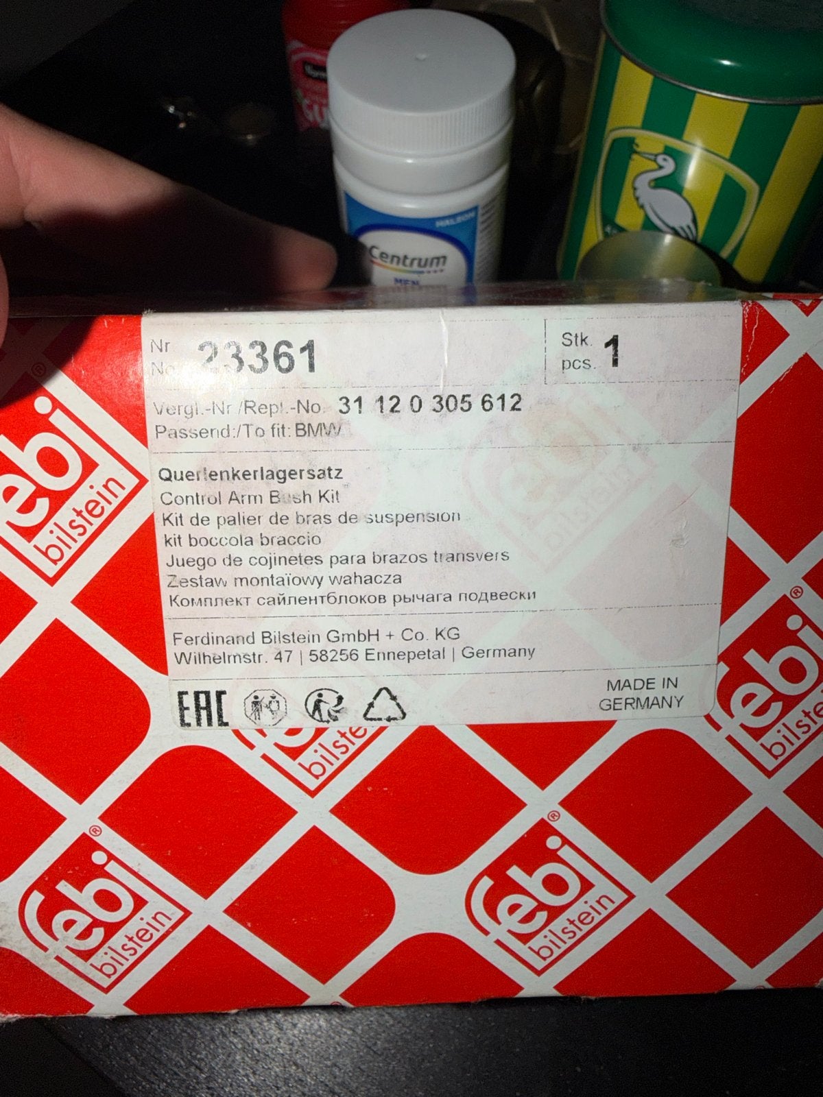 Draagarmrubber BMW E60 voorzijde - Febi Bilstein, Ophalen of Verzenden, Nieuw, BMW