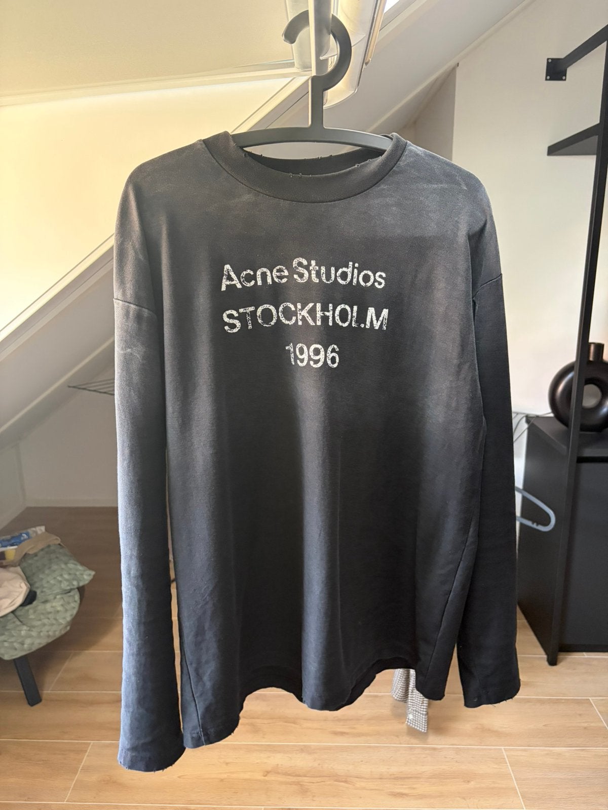 Acne studios longsleeve M (origineel), Ophalen of Verzenden, Zo goed als nieuw, Maat 48/50 (M), Blauw