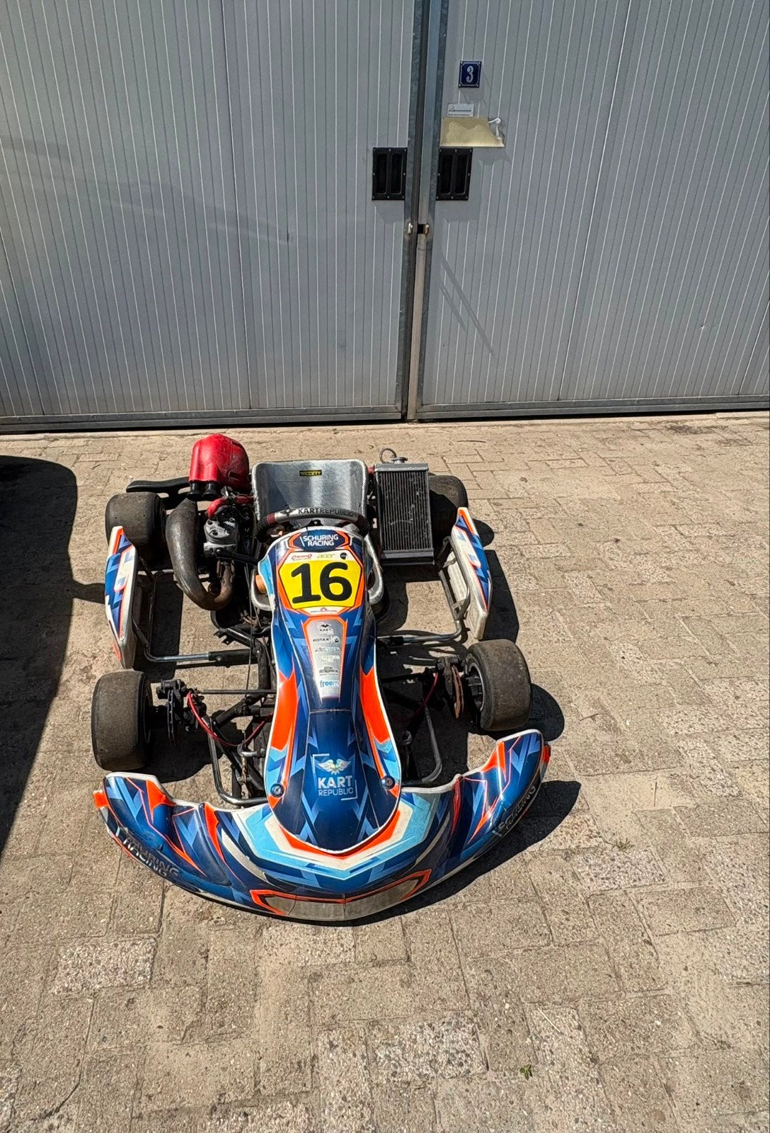 Schakel kart 125cc TM RACING, Ophalen, Gebruikt, Kart