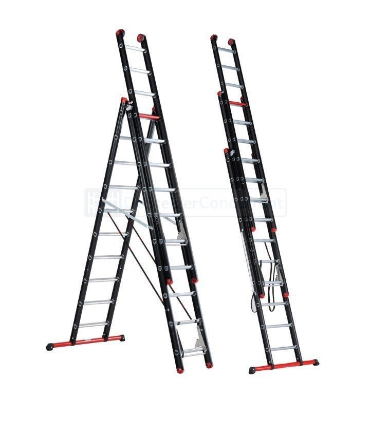 Altrex Mounter ZR3072 3x10 Reformladder PRO 7,5m nieuw!!!, Doe-het-zelf en Verbouw, Ophalen of Verzenden, Zo goed als nieuw, Ladder