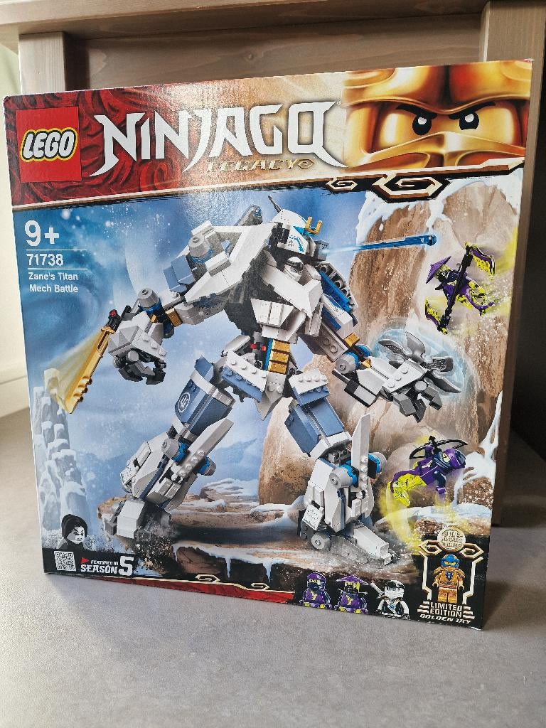 LEGO 71738 Zane's Titanium Mecha - NIEUW IN DOOS, Kinderen en Baby's, Speelgoed | Duplo en Lego, Lego, Nieuw, Ophalen of Verzenden