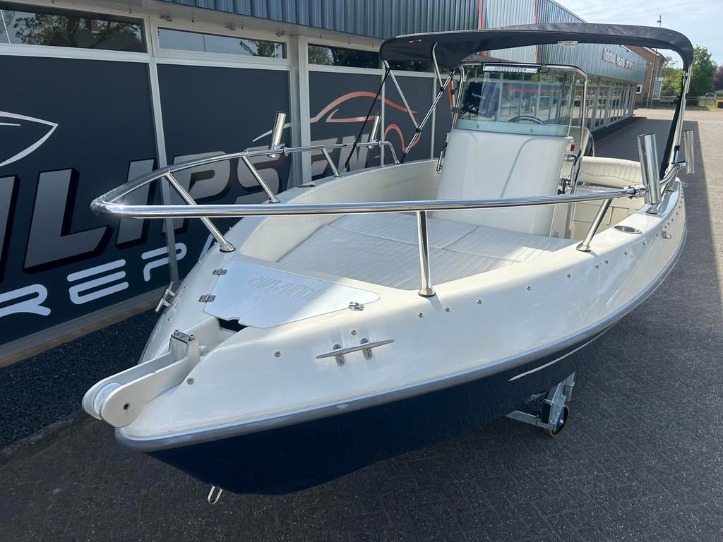 Aquamar 17 consoleboot, Watersport en Boten, Gebruikt, Ophalen, 70 pk of meer, 3 tot 6 meter