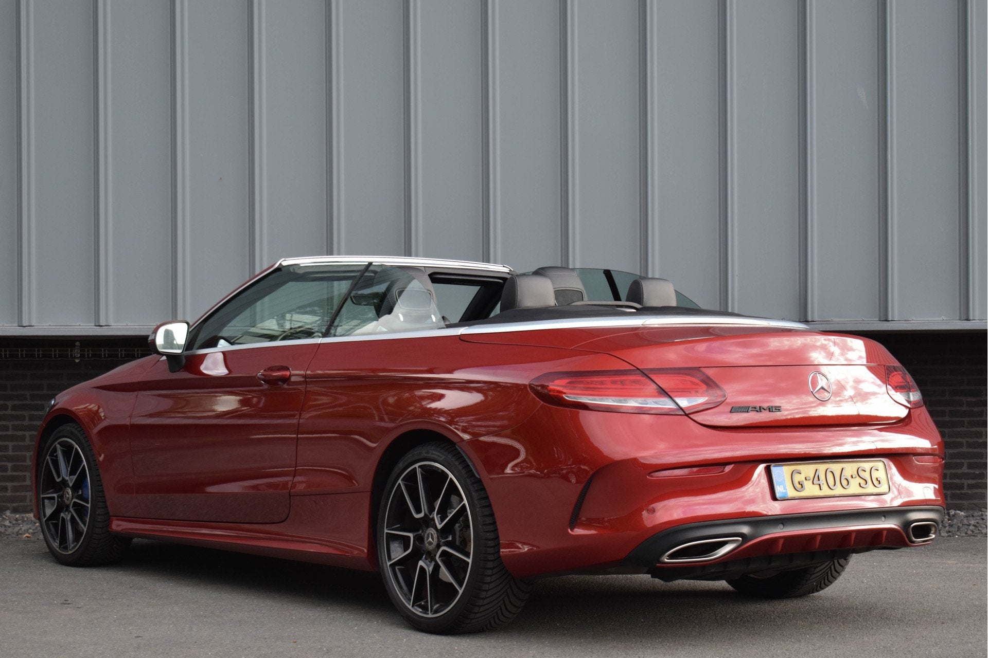 Mercedes-Benz C-Klasse Cabrio 250 AMG Line Premium Plus | Ne, Auto's, Automaat, Achterwielaandrijving, 4 cilinders, 4 stoelen