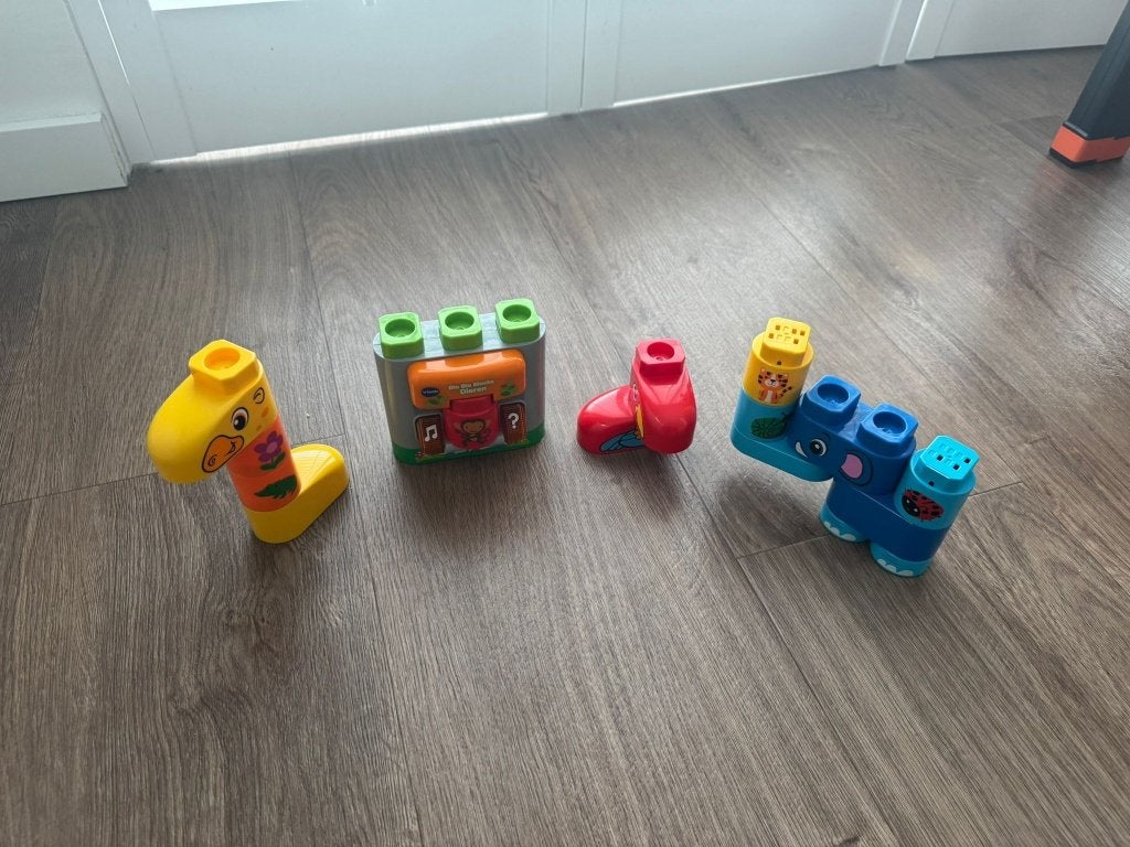 VTech Bla Bla Blocks Dieren set, Ophalen, Gebruikt, 6 maanden tot 2 jaar