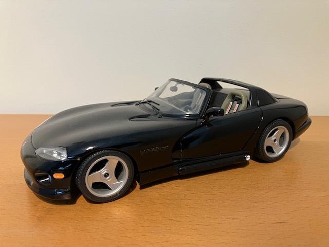 Bburago 1:18 Dodge Viper RT/10, Ophalen of Verzenden, Zo goed als nieuw, Auto, Bburago