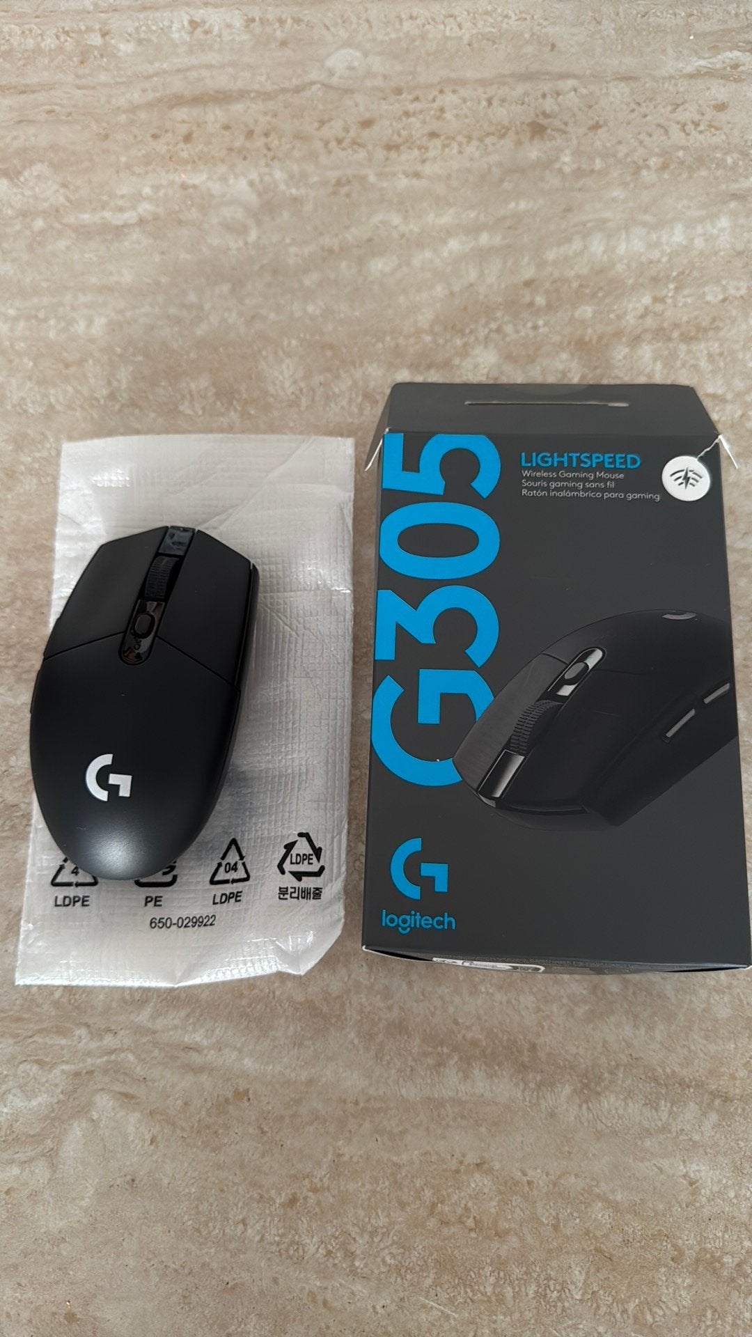 Logitech G305, Computers en Software, Muizen, Rechtshandig, Muis, Logitech., Nieuw