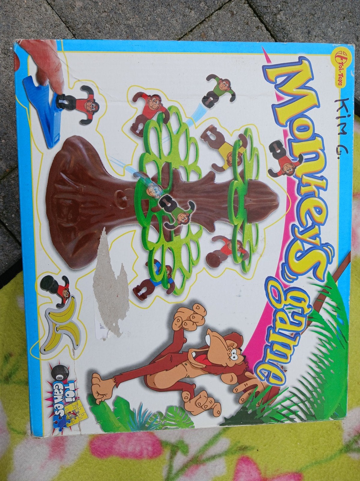 monkey's game spelletje, Drie of vier spelers, Ophalen of Verzenden, Zo goed als nieuw, Toi games