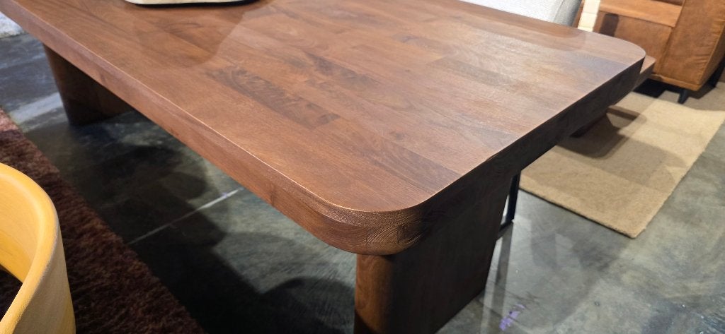 Eettafel Edward Mangohout Bruin – 240 cm Showmodelkorting!, Huis en Inrichting, 100 tot 150 cm, Bornsestraat 31, 200 cm of meer