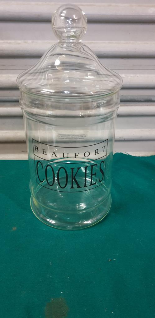 pot voor koekjes van glas, Ophalen of Verzenden, 'T Olde Gre-j, Info@toldegrej.nl, Endepoelstraat 20f Didam