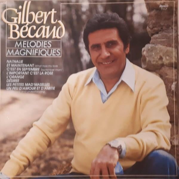 LP - Gilbert Becaud - Melodies Magnifiques, Ophalen of Verzenden, Zo goed als nieuw, 12 inch