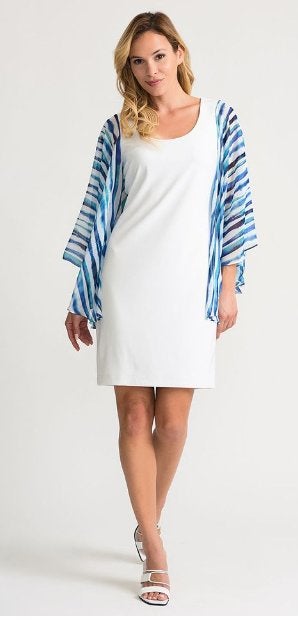 Joseph Ribkoff chique apart elegante jurk 38 valt 36, Overige kleuren, Verzenden, ., Joseph Ribkoff