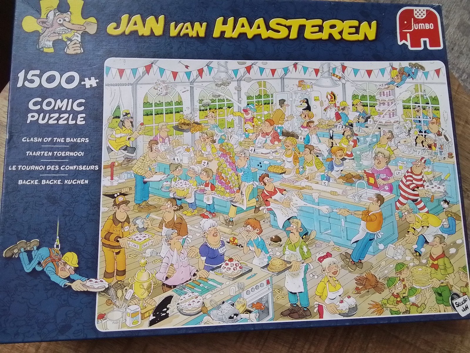 Jan van haasteren puzzel, Ophalen, 500 t/m 1500 stukjes, Zo goed als nieuw