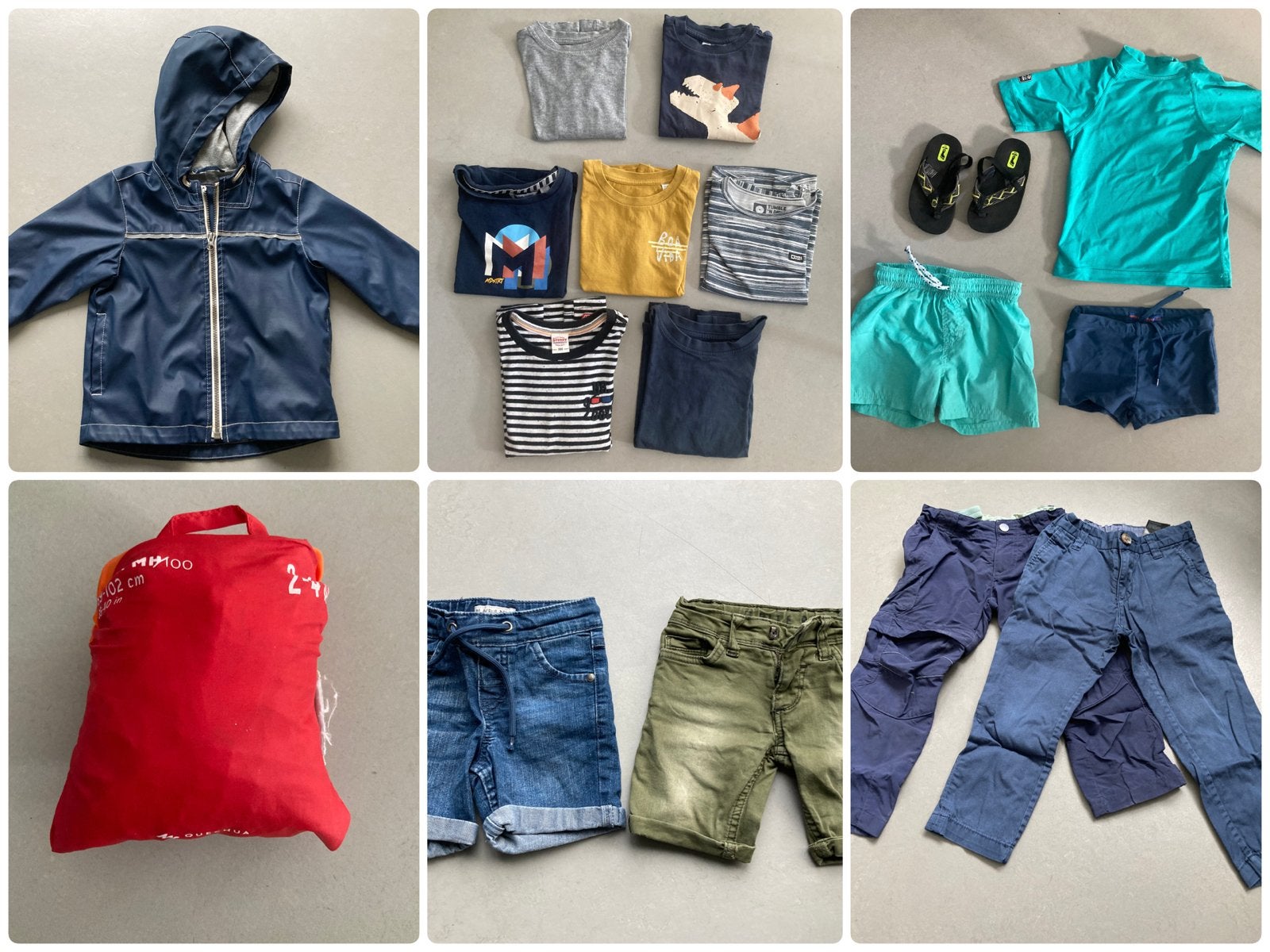 Kledingpakket zomer maat 86/92 jongen, Ophalen of Verzenden, Gebruikt, Maat 92