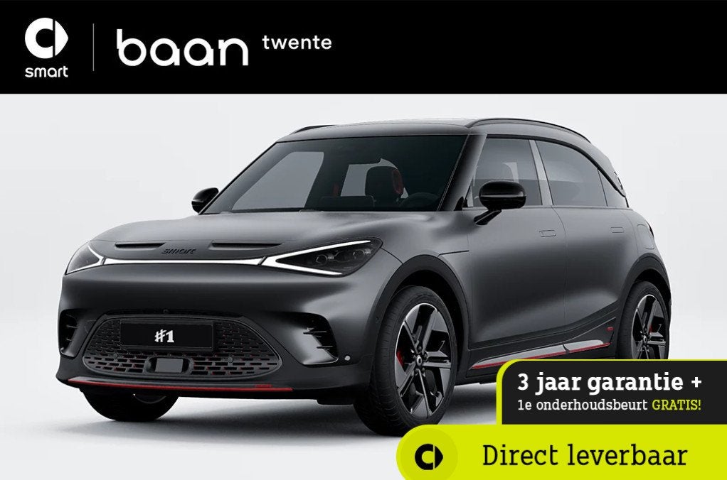 smart #1 BRABUS 66 kWh | VAKANTIE DEALS! | Van € 48.400,-