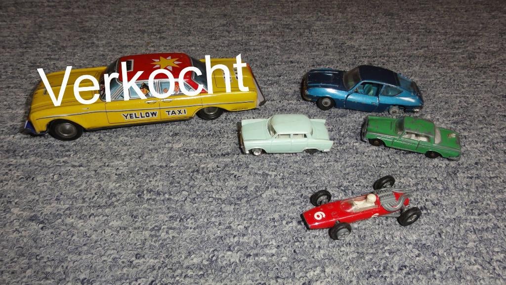 Auto blik made in Japan, Bestbox, en andere antiek E, Ophalen of Verzenden