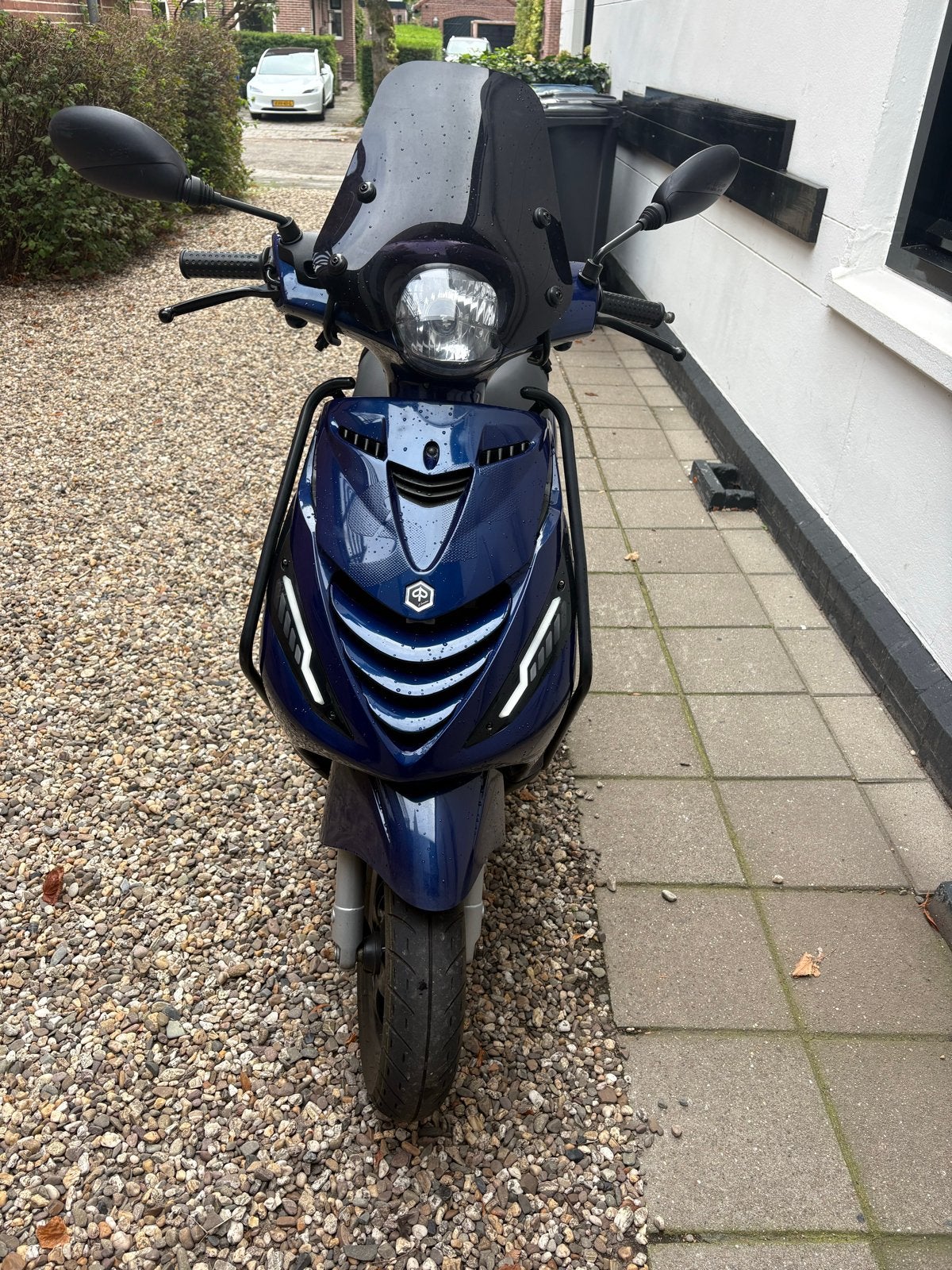 Piaggio zip 4t 2024 candy blue full option, Maximaal 45 km/u, Zip, Ophalen of Verzenden, Zo goed als nieuw