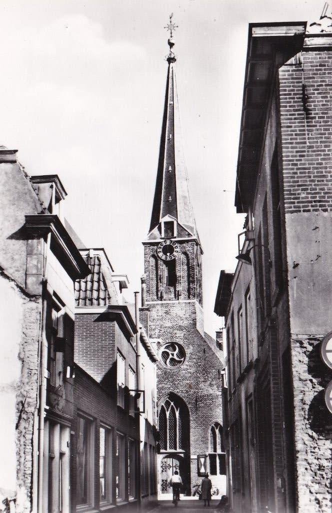Gorinchem geref. kerk, Verzamelen, Ophalen of Verzenden, 1960 tot 1980, Ongelopen, Zuid-Holland