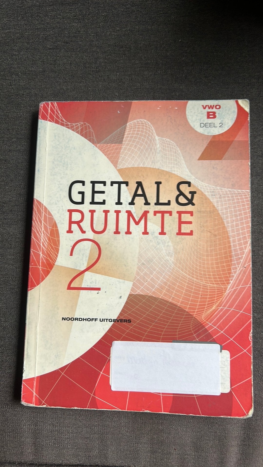 Getal & Ruimte wiskunde B VWO deel 2, Boeken, Ophalen of Verzenden, Gelezen, VWO, Wiskunde B