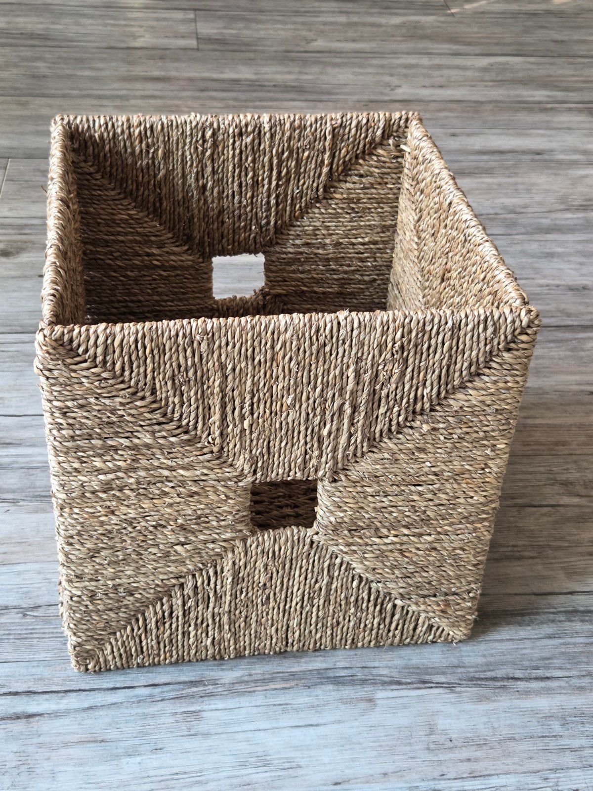 IKEA zeegras mand Knipsa voor Kallax of Expedit, Ophalen, Overige materialen, Gebruikt, Gevlochten