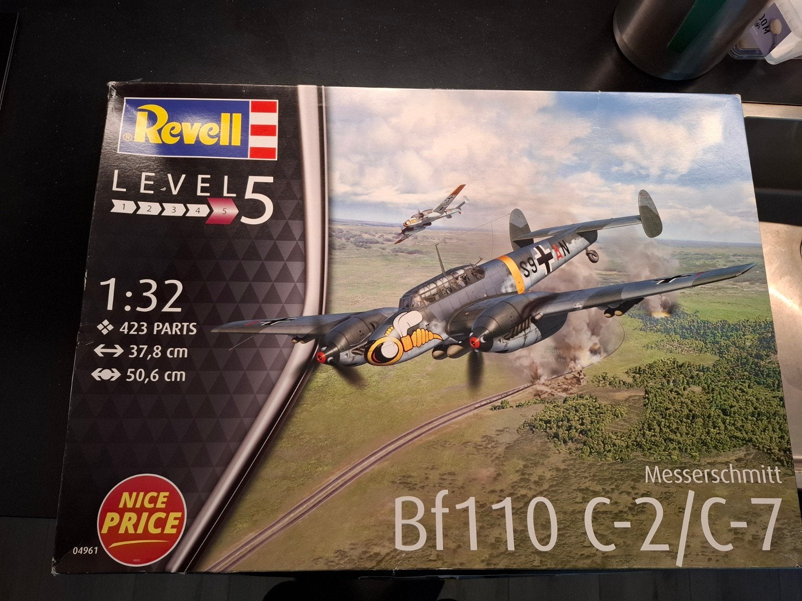 1/32 Revell BF-110 C2-7 Me110, Hobby en Vrije tijd, Modelbouw | Vliegtuigen en Helikopters, Ophalen of Verzenden, Nieuw, Groter dan 1:72