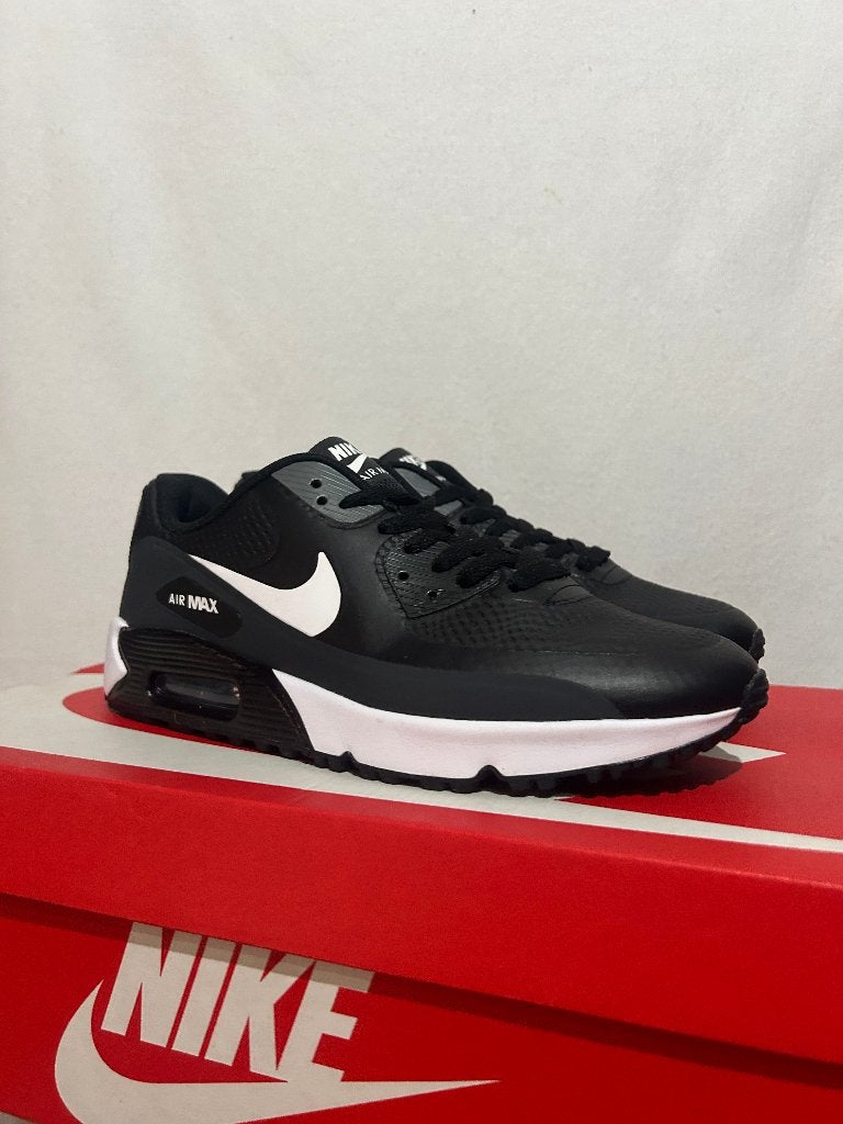 ALS NIEUW! Maat 42 - Nike Air Max 90 Golf Black White, Verzenden, Zwart, Nike, Nike