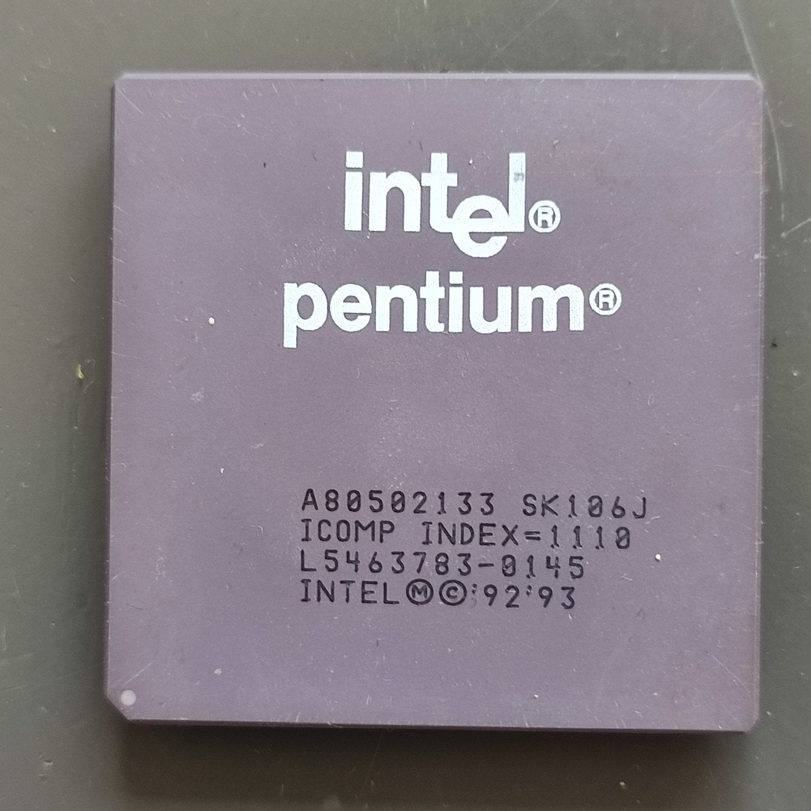 Intel Pentium 133, Ophalen of Verzenden, Intel