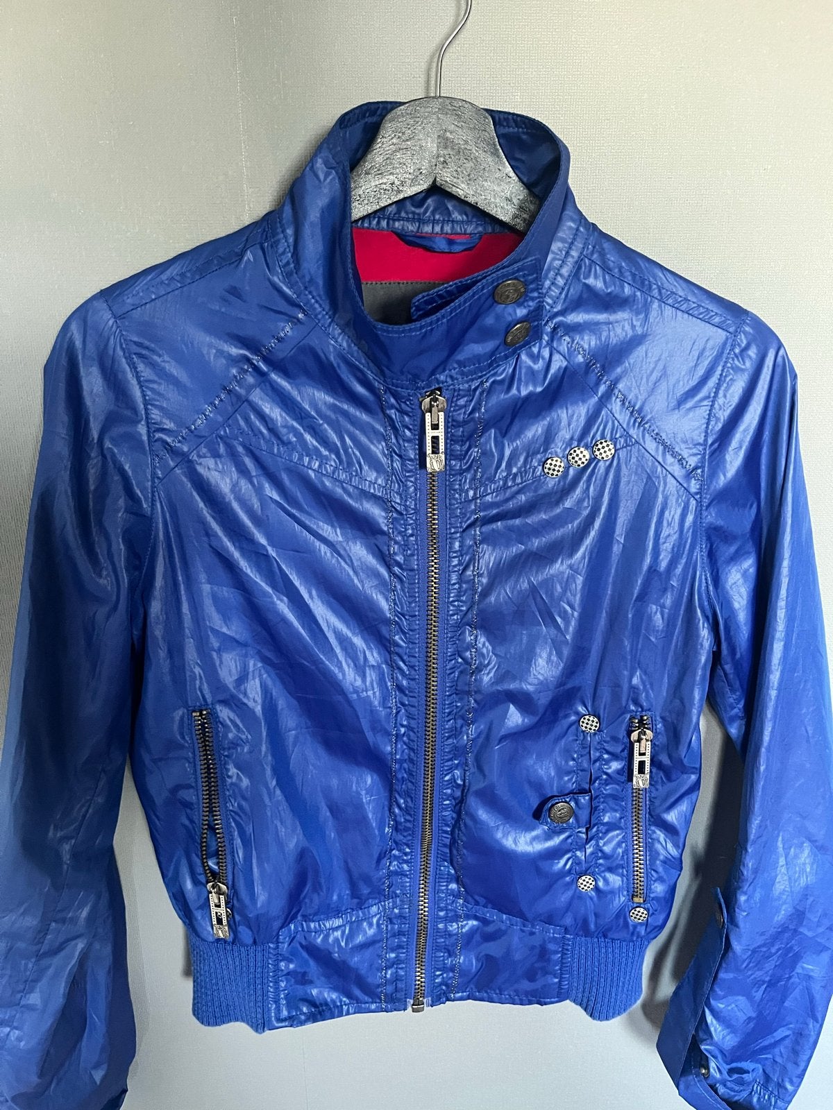 Rich & Royal blauwe bomberjack maat S, Verzenden, Zo goed als nieuw, Maat 36 (S), Blauw