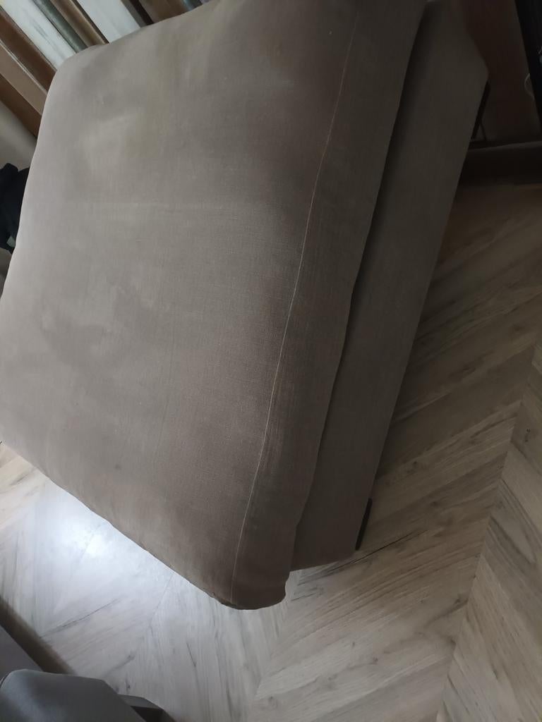 Nieuwe Hoge Kwaliteit Poef Hocker 100x100, Vierkant, Ophalen of Verzenden, 100 tot 125 cm, Stof